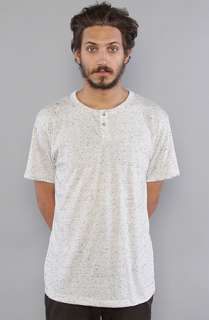 Mister The Spleckled Basic Henley in Wheat  Karmaloop   Global 