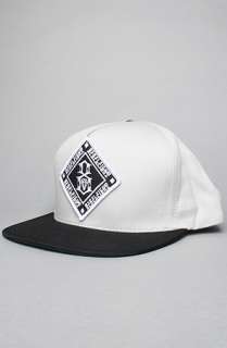 REBEL8 The Infield Snapback Hat in Light Grey  Karmaloop   Global 