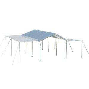 ShelterLogic 10 ft. x 20 ft. White Canopy with Extension Kit 23530 at 