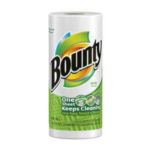   Bounty Regular Single Roll White (30 Case) 84849576 