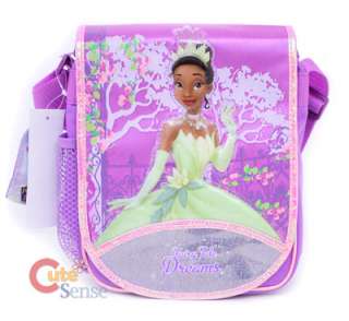 Princess Tiana School Large Backpack Lunch Bag Set  