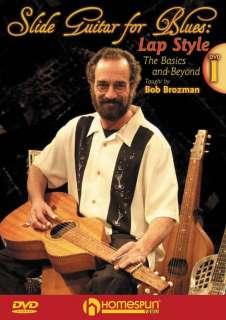 Slide Guitar For Blues Lap Style Bob Brozman 2 DVD Set  