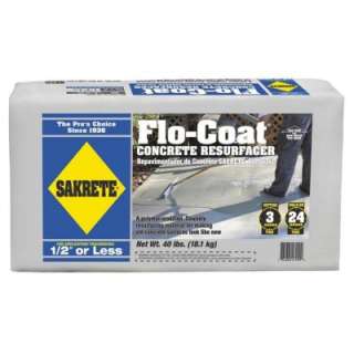 SAKRETE40 lb. Gray Flo Coat Concrete Resurfacer