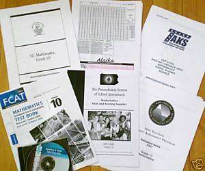 Math/Reading Test Prep/Assessment Kits for Grade 9 11  
