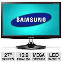 Samsung S27B350H 27 Class Widescreen LED Backlit Monitor   1920 x 