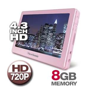 Viewsonic HD MovieBook VPD400 Portable Video Player   4.3 Display, 8GB 