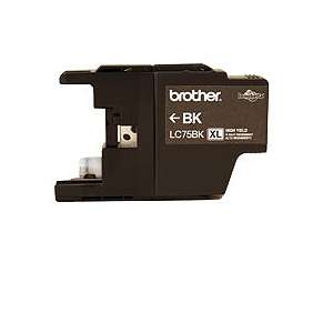 Brother INNOBELLA LC75 BK High Yield (XL Series)Black Ink Cartridge 