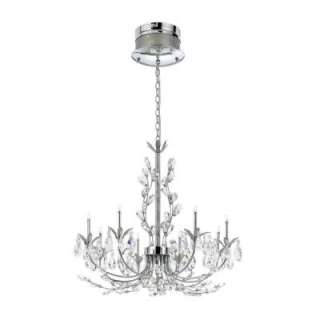 Eurofase Giselle Collection 8 Light 95 5/8 In. Hanging Chrome 