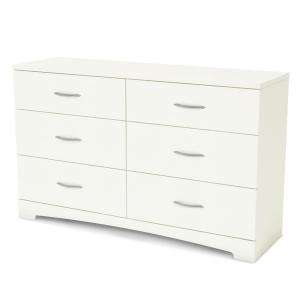   Majestic Pure White 6 Drawer Dresser 3160010 