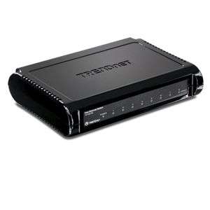 TRENDnet   TE100 S8   8 Port 10/100 Mbps Fast Ethernet Network Switch 