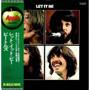 Let It Be   2nd Apple Issue   Beatles Forever Obi The Beatles  