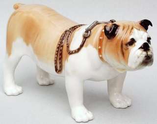 Lomonosov Figurine English Bulldog Looks for You  
