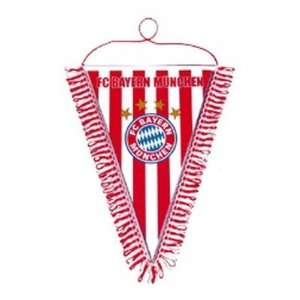 FC Bayern Wimpel 18x26cm   Fanartikel  Sport & Freizeit