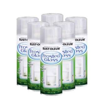 Rust OleumSpecialty 12 oz. Flat Frosted Glass Spray Paint (6 Pack)