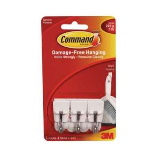 Command Small Wire Hooks (3 Pack) 17067  