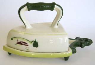 Brock of California Country Modern Covered Butter Dish  