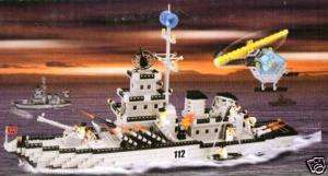 BRICK Nr. 112 Warship Großer Zerschtörer  