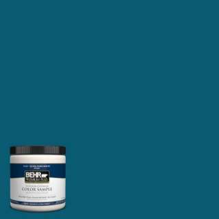 BEHR Premium Plus 8 oz. Deep Blue Sea Interior/Exterior Paint Tester 