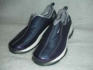 Womens Nike Air Go Blue Slip On Golf Shoes NEW Size 9.5  