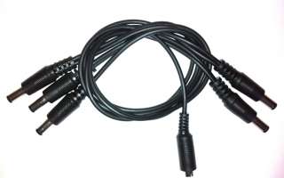MULTI PLUG CABLE * for 9v adapter daisy chain 1 spot  