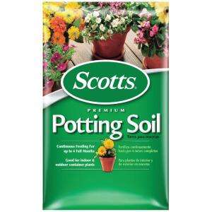 Scotts 1 cu. ft. Premium Potting Soil with Fertilizer 70751750 at The 