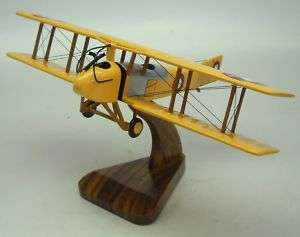 SPAD Tractor Biplane WWI Airplane Wood Model Small  