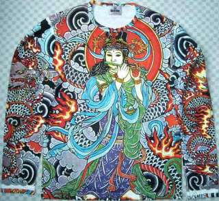 This amazing new shirt features a detailed rendition of the Buddhist 