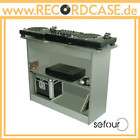 SEFOUR DJ STAND X10 DJ Tisch Theke Konsole silber   NEU