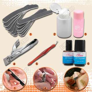 Professional XXXL Manicure UV GEL FULL Kit + Guide BOOK  