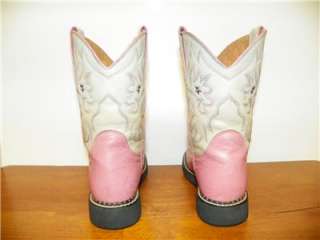ARIAT GIRLS COWBOY BOOTS SIZE 1 YOUTH  