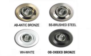 Oxide Bronze Directional Trim Recess Pot Light G740 OB  