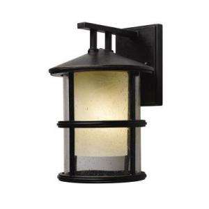 Hampton Bay Chalet Collection Brunette finish 1 Light 8 in. Wall 