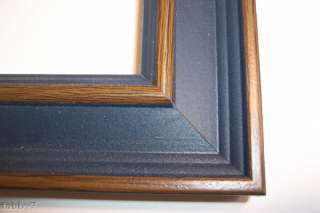 12x14 Country Blue Solid Wood Picture Frames  New Style  