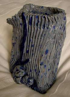 Kunst Keramik Vase Maritim Am Meer blau/grau (Handarbeit) in Berlin 