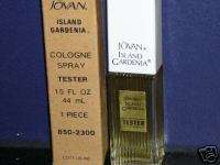 Jovan Island Gardenia Perfume / Cologne 1.5oz Rare  