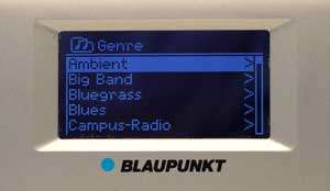 Blaupunkt IR+ 11 Internetradio (UKW, DAB+, DAB) silber  