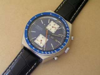 MINT SEIKO DOUBLE CHRONOGRAPH AUTOMATIC 21J Wrist Watch  
