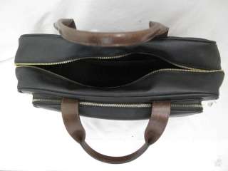 Unisex Bottega Veneta Black Textured Leather Oversized Brief Case 