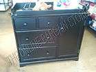 pottery barn kids madision black changing table baby nursery cabinet