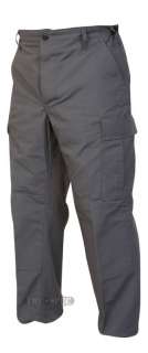 TRU SPEC Charcoal Grey BDU Pants 65/35 P/C R/S M/S  