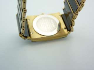 Rado Diastar 160.0281.3n Two Tone Ceramic & Gold Plated Ladies Watch 