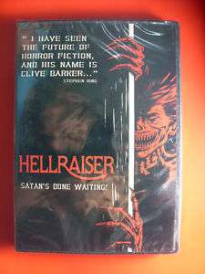 HELLRAISER Satans Done Waiting Clive Barker DVD NEW  