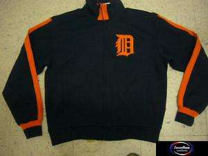 MAJESTIC Detroit Tigers AUTHENTIC Jersey JACKET SMALL  