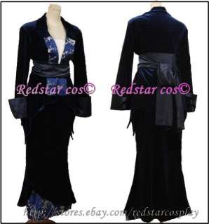 Replica Titanic Rose Flying Dress Costume Victorian   Custom Tailed in 
