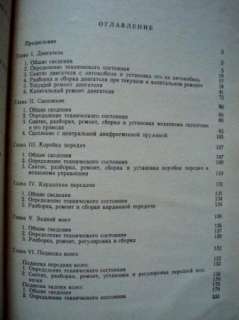 MOSKVITCH 412 Auto Repairing Manual; Moskvich  RUSSIAN  