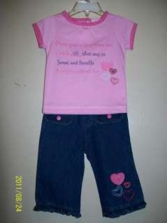 Nannette Infant Girls 3 Pc Princess Winter Outfit 12M  