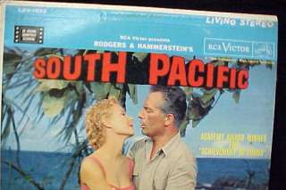 Rodgers & Hammersteins South Pacific LP Record Album  