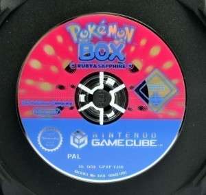 GameCube/Wii   Pokemon Box   Ruby & Sapphire (nur CD) (gebraucht 