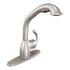 Moen CA87005SRS Neva Single Handle High Arc Pullout Kitchen Faucet 