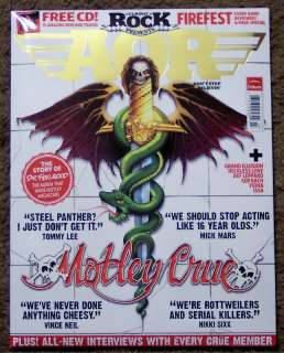 best modern melodic rock bands brand new imported uk magazine
